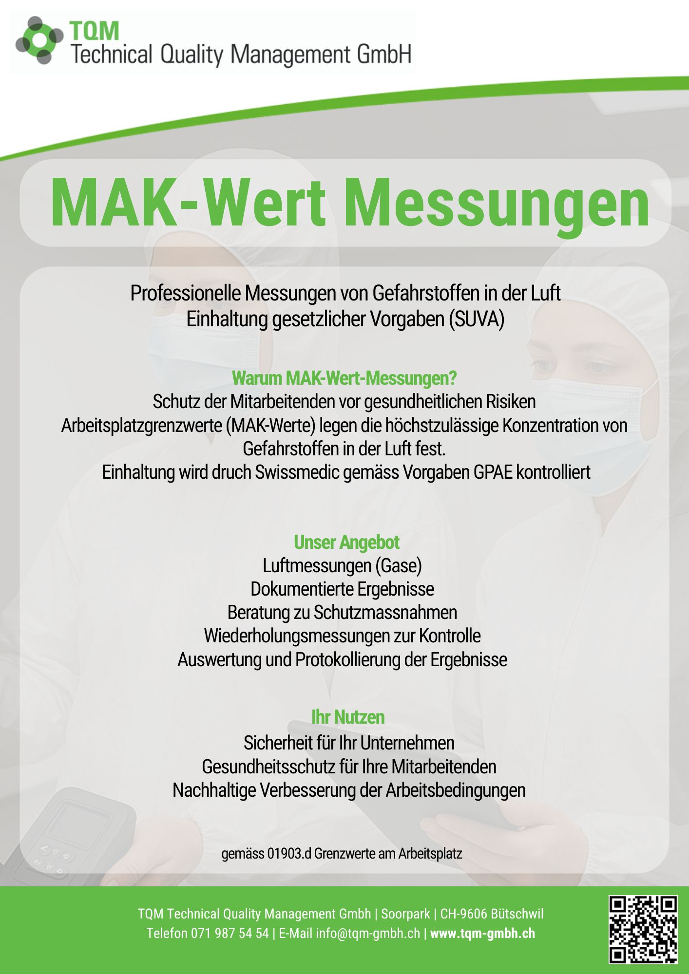 MAK-Wert Flyer