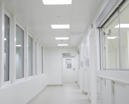Reinraum Wandsystem Deckensystem Türsystem